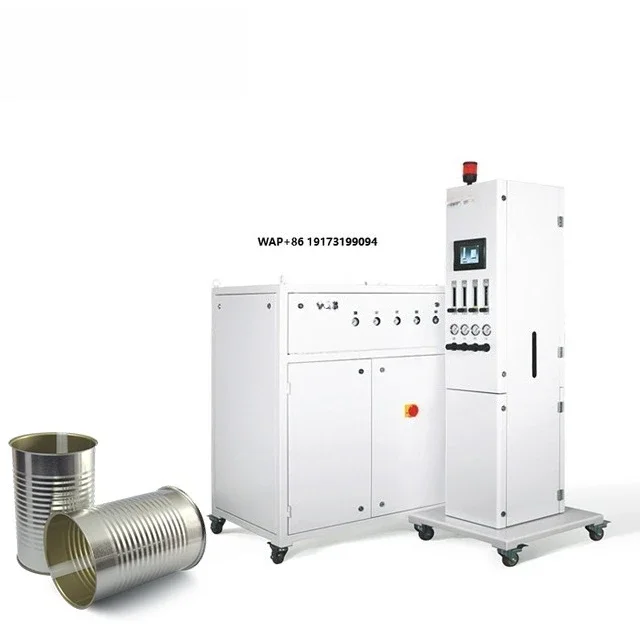 Steel Metal Tin Canned Food Can Making Production Line Seam Protection Welded Seamer Repair Powder Coating Machine