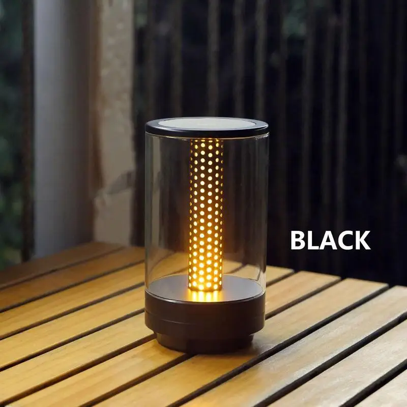 

Touch Night Light For Nursery Desk Lamp Rechargeable LED Candlelight Atmosphere Portable Dimmable Smart Table Light For Warm