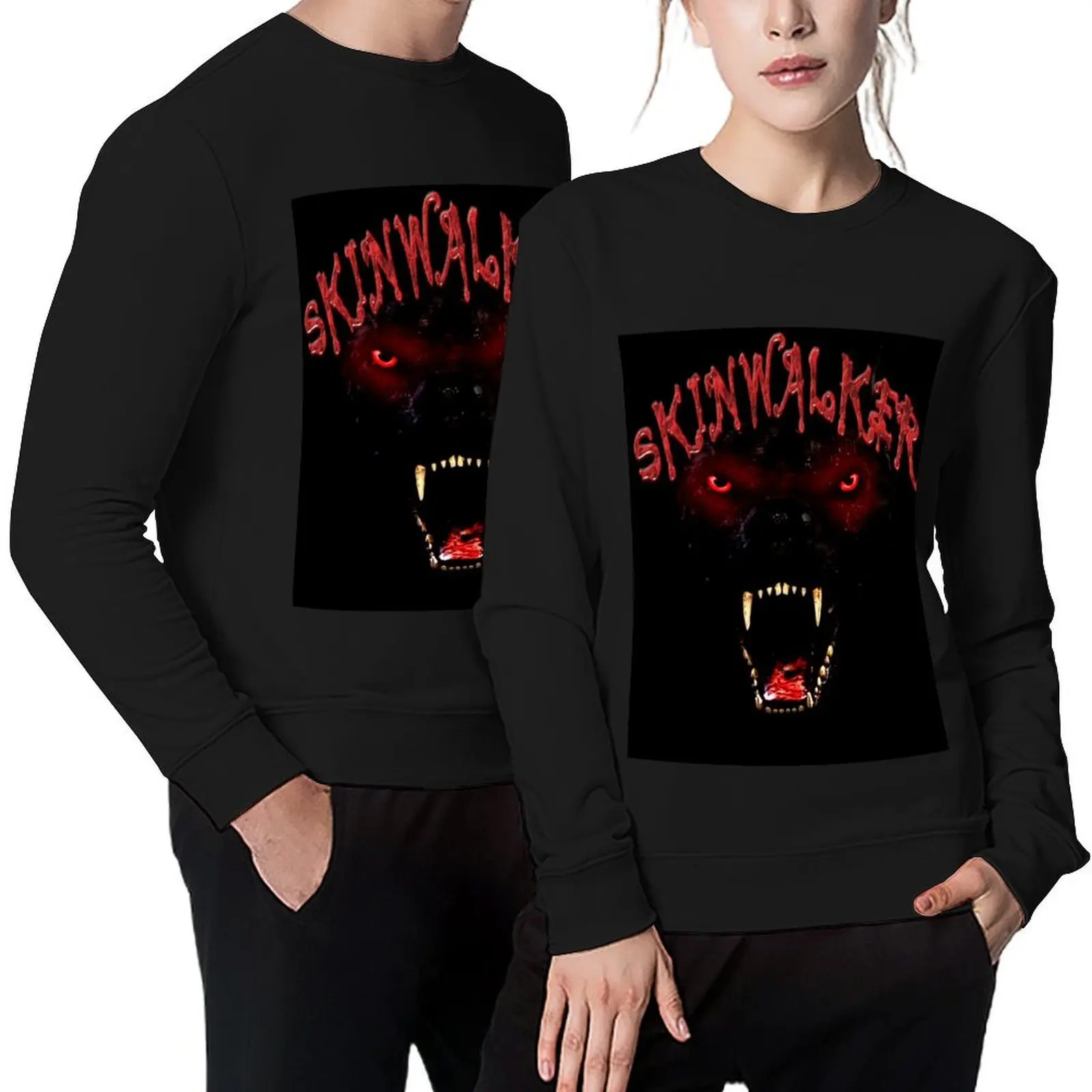 

SKINWALKER Pullover korean autumn clothes autumn tracksuit graphic t shirts men men's sweatshirts