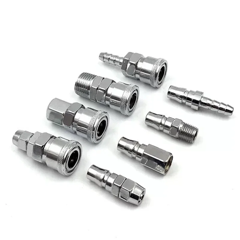 Pneumatische Fitting C Type Slang Snel Connector Hogedruk Koppeling Stekker Pp Sp Pf Sf Sh Pm 10 20 30 40 Luchtcompressor