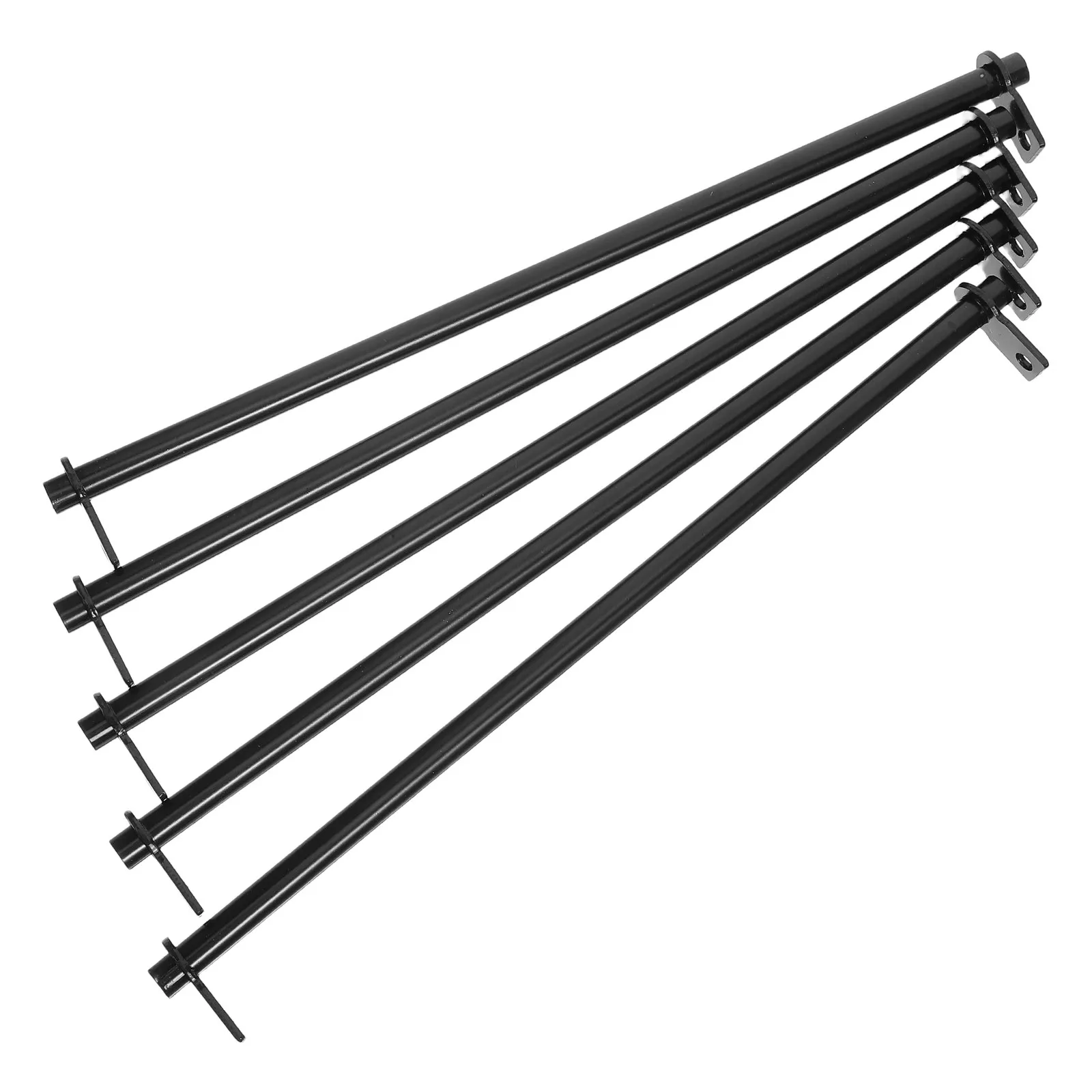 5Pcs Hanging File Folder Rails Metal Double-End Replacement Rods for Filing Cabinet Desk Drawer Document Organizer Bars