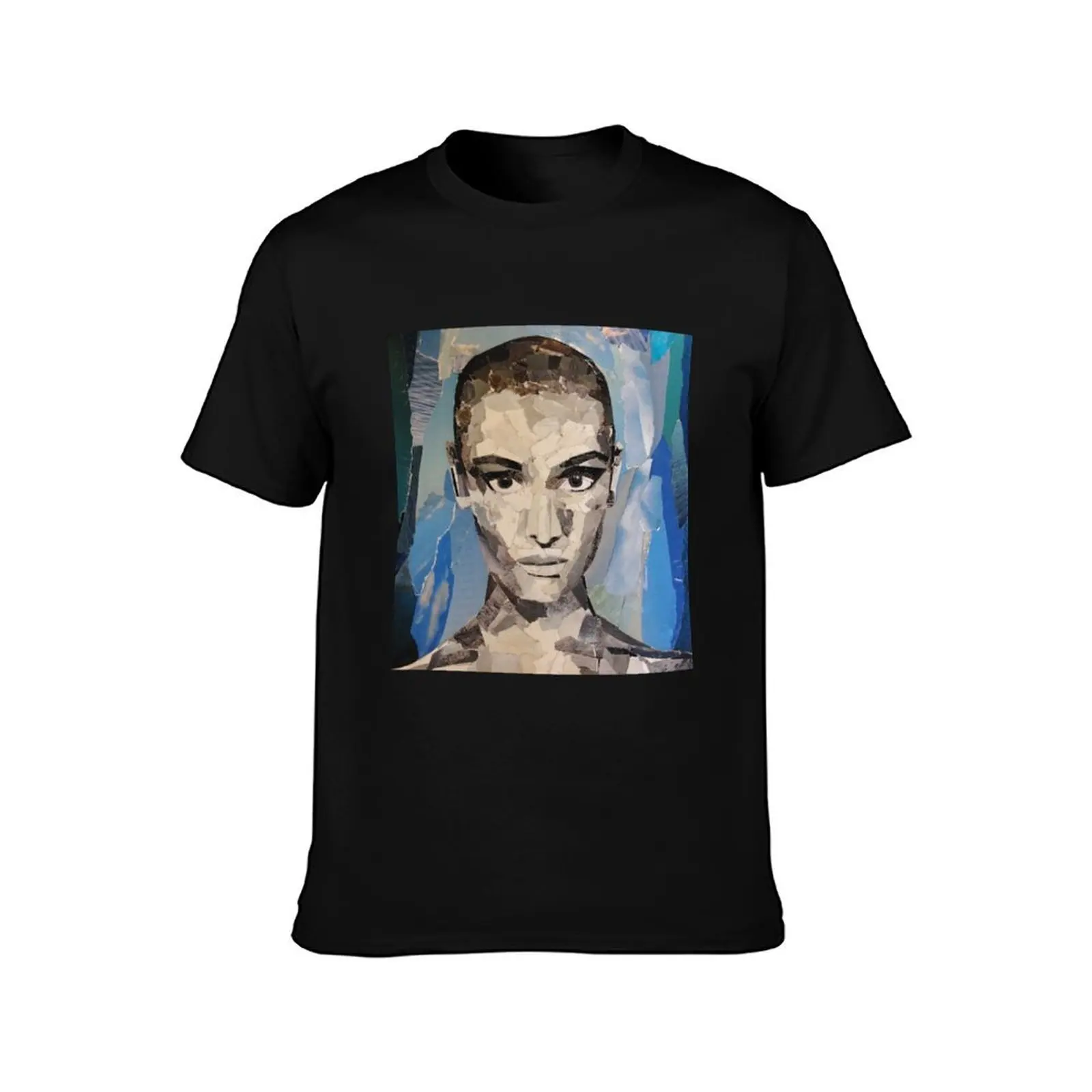 Sinéad O'Connor Collage T-Shirt Sporty Breathable Short Sleeve T-Shirt