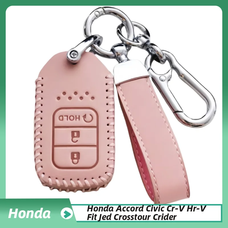

234 Buttons Car Remote Key Case Cover For Honda CRV CR-V Fit Civic Accord HR-V HRV City Odyssey XR-V Shell Holder Protector