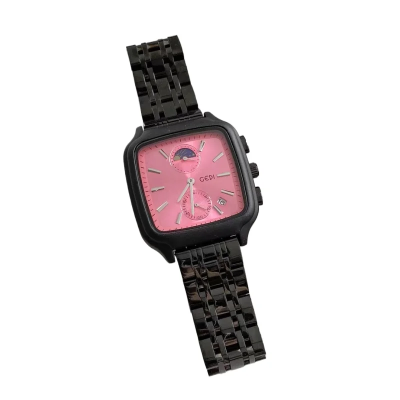 

Квадратные женские нишевые легкие роскошные женские спортивные часы с солнцем, луной и звездами, элитные женские спортивные часы