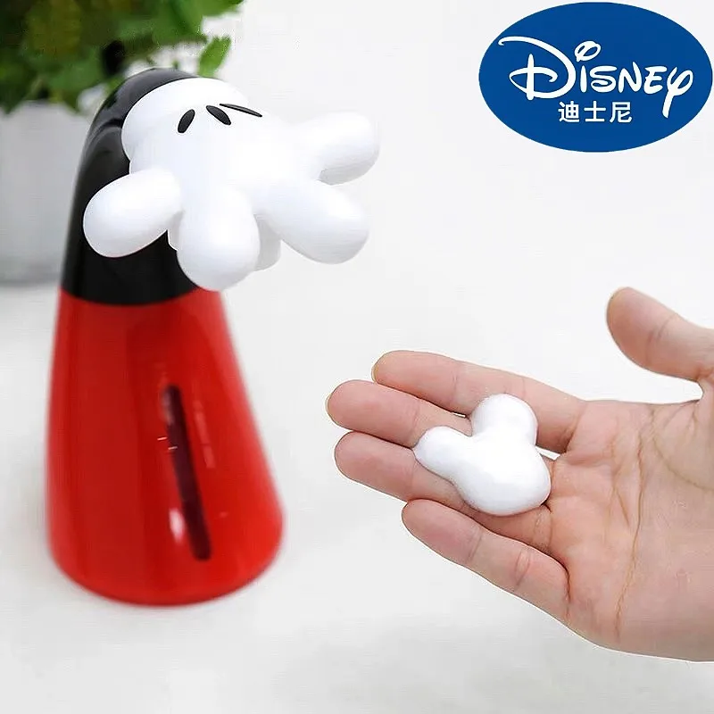 Spot Disney Cartoon Automatic Induction Contact-free Mickey Shape Baby Children's Soap Dispenser Machine Foam Intelligent Gift