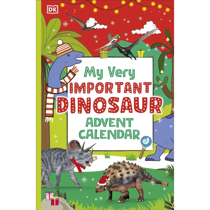 

Мой очень важный адвент-календарь с динозавром DK DK Publishing 9780241648346 Книга