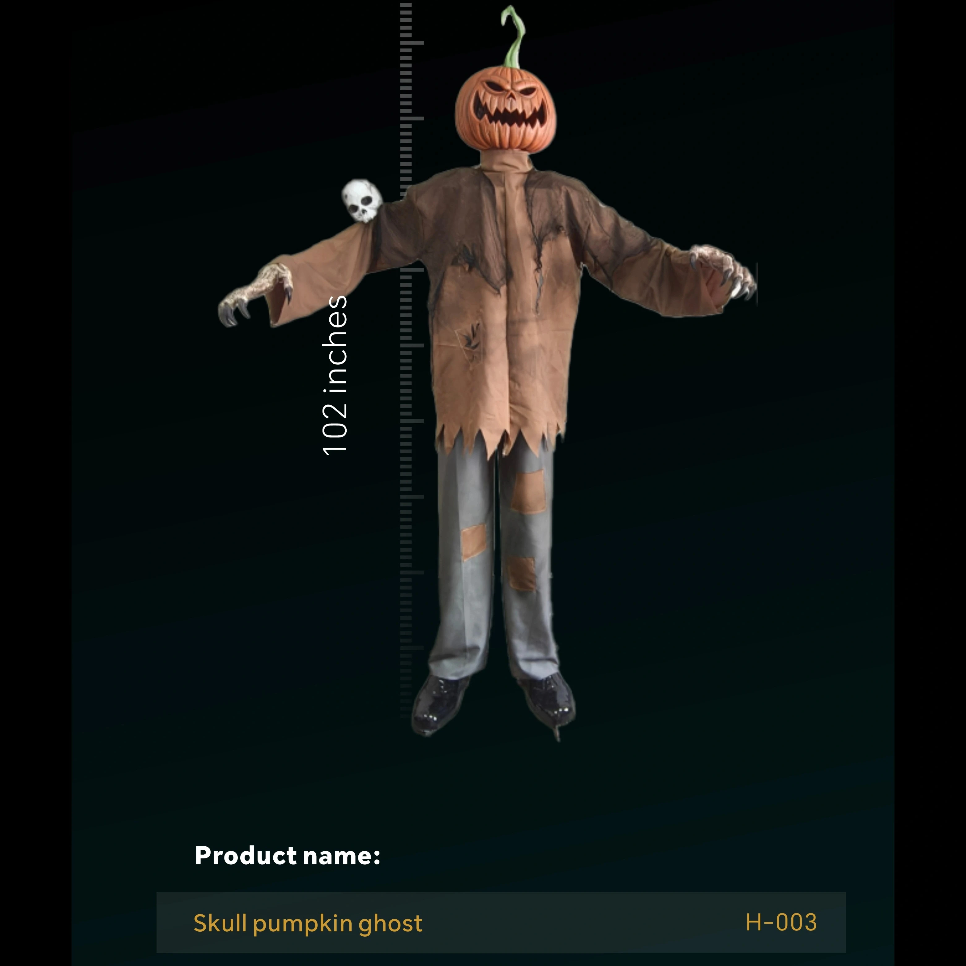 

ATV&UTVDinosky Wholesale Cheap Horror Props Big Tall Animatronics Scary Doll for Haunted House and Halloween Decoration