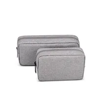 Business Travel Electronics Organizer Military Grade Shockproof Storage Bag for USB Cables Power Bank Tech Gear
