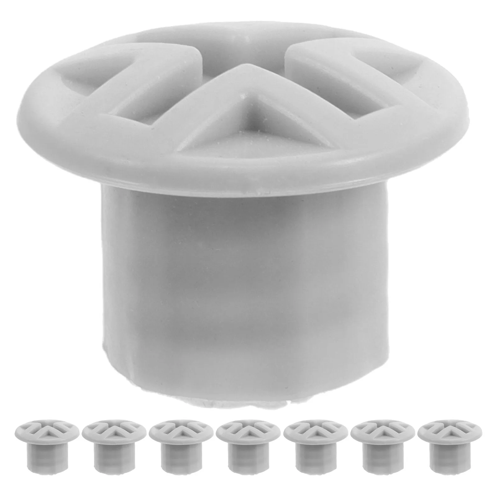 8Pcs Slide Replacement Screw Caps Plastic Dome Cover 1.5cm Id Easy Maintenance Outdoor Playground Slide Accessories