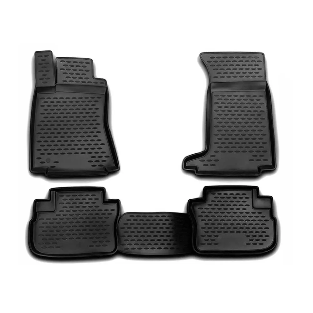 

Floor Mats Liner for Cadillac CTS CTS-V 2008-2014 Black TPE All-Weather 4x United States