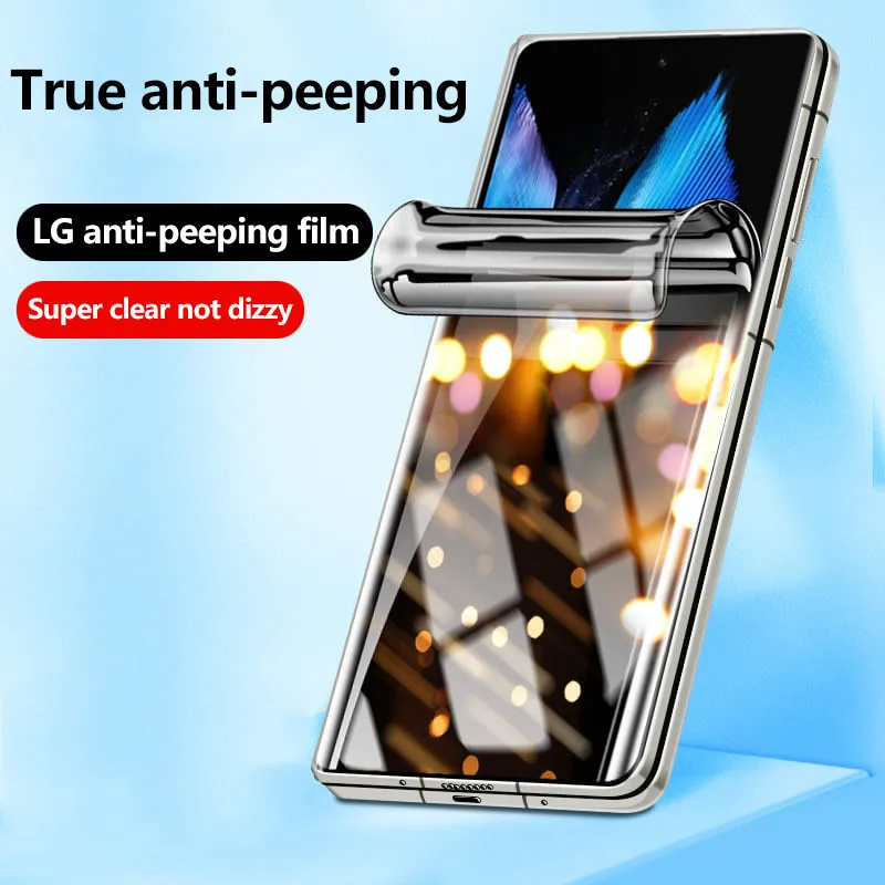 Matte Hydrogel Privacy Screen Protector For Vivo X Fold3 Fold 3Pro Anti-spy Film