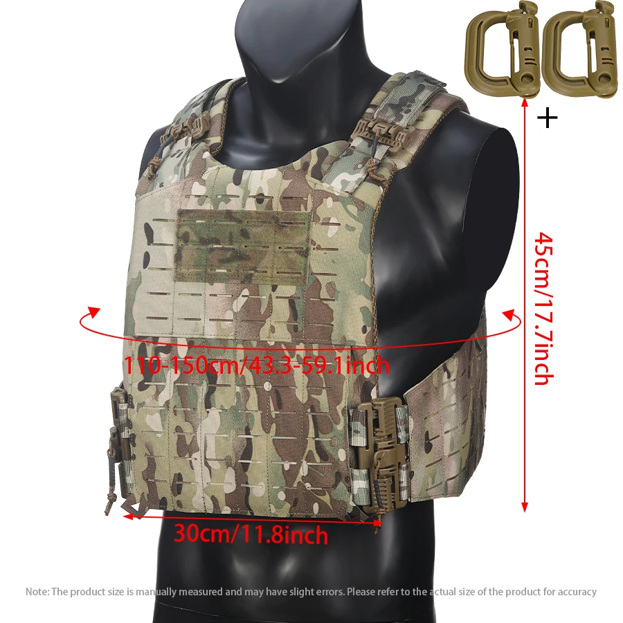 سترة صيد مع أبازيم قابلة للتعديل وهيكل سريع التحرير على الكتفين والخصر لراحة #5