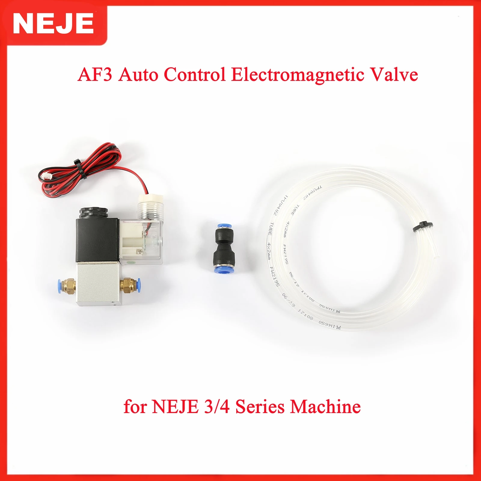 

NEJE AF3 Auto Control Electromagnetic Valve Air Assist Kit for New NEJE Laser Module with NEJE 3 Series Machine - M8 Control