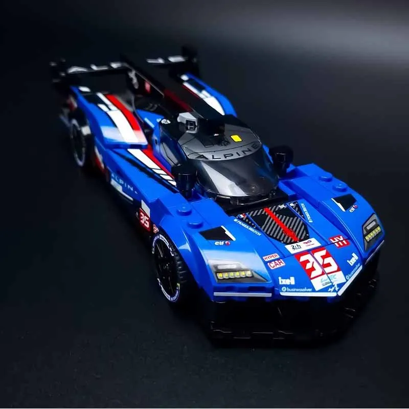 moc-239274-ビルディングブロック-a424-2025-f1-レーシング-スピード-チャンピオン-組み立てモデル-300-ピース-誕生日-クリスマス-おもちゃ-ギフト