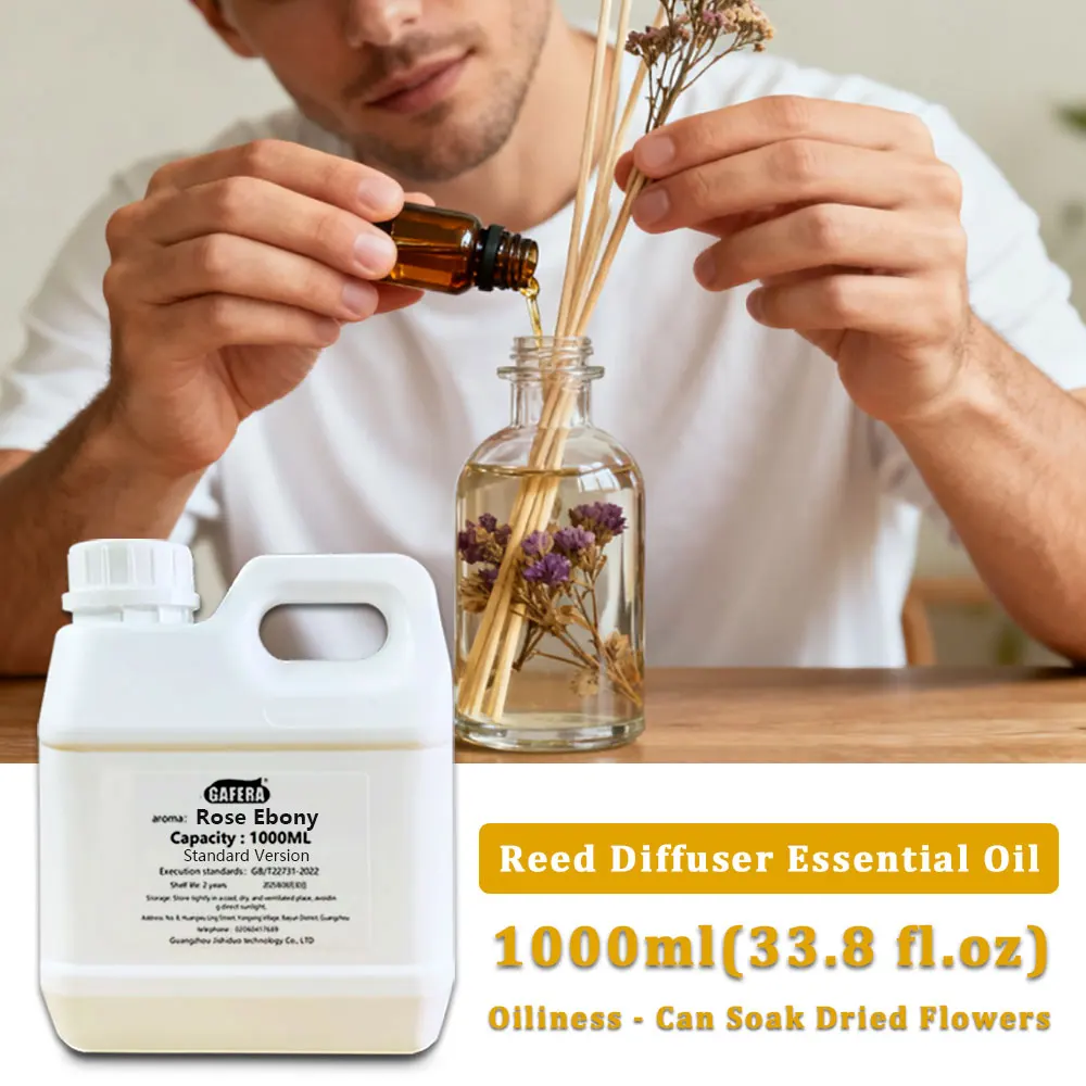 

GAFERA 1000 мл (33,8 жидких унции), беспламенное эфирное масло для ароматерапии из соснового дерева/Шаратона, диффузорное масло для отеля, духи в большой флаконе