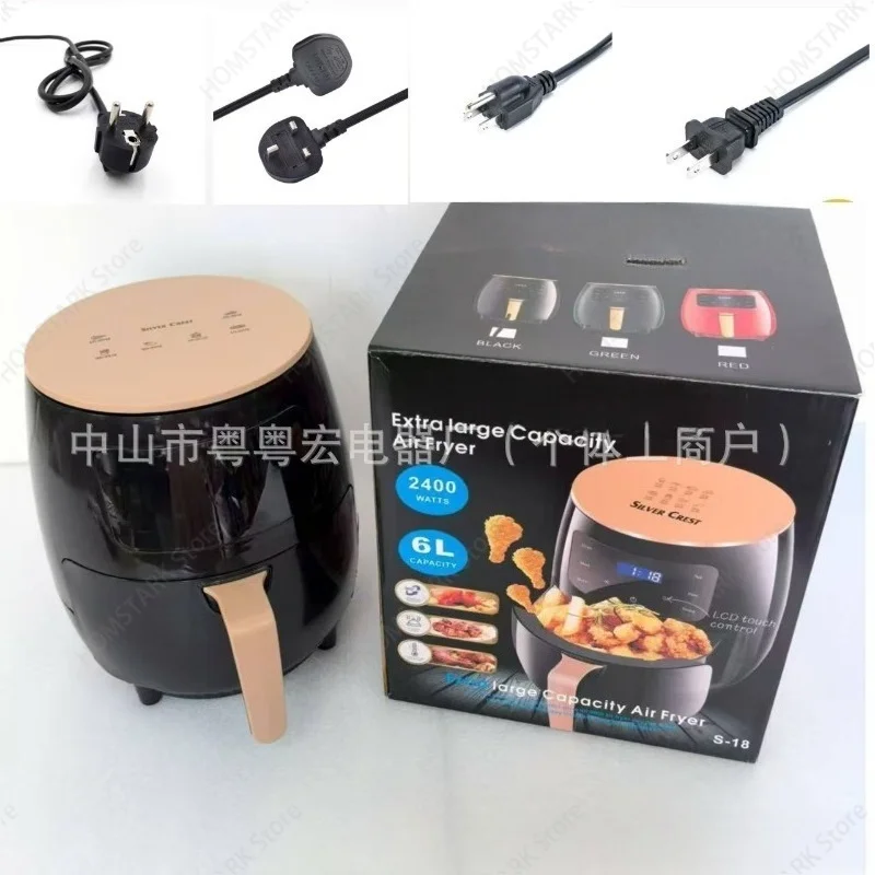 Large Touch Smart Air Fryer, Multi-function Electric Fryer, Household Chips Baking Cooker For Food Wholesale Home Supply