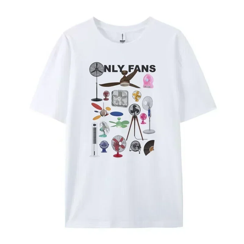 Only Fans Funny T-Shirts Plus Size Women Vintage Fashion Streetwear Graphic Shirt Short Sleeve Humor Tees Y2k Aesthetic Clothes