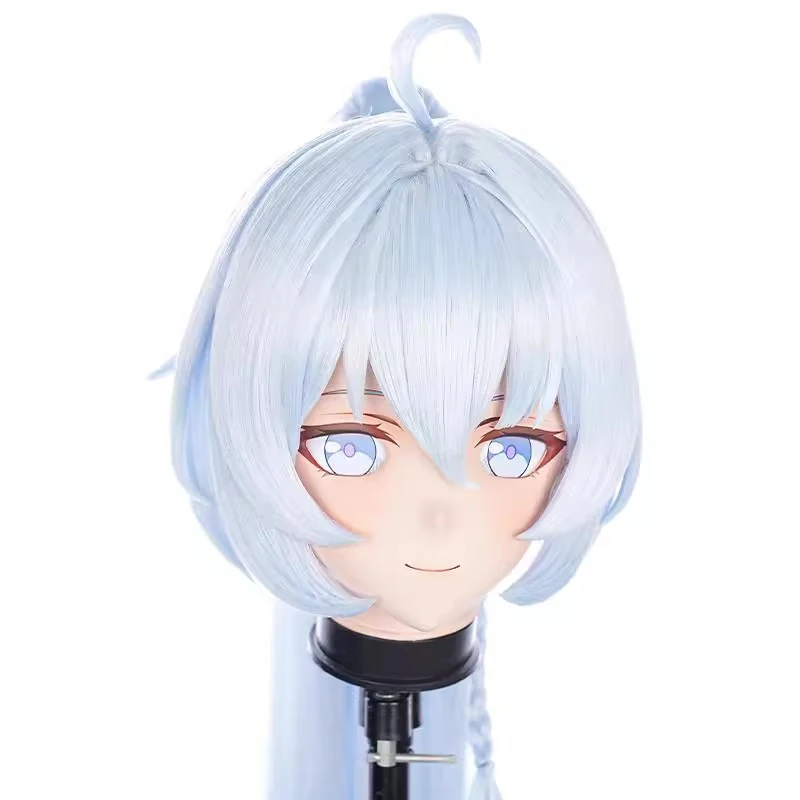 Personalizar personagem crossdressing kig máscara anime figuras cosplay máscara de cabeça cheia anime japonês role play kigurumi máscara bjd