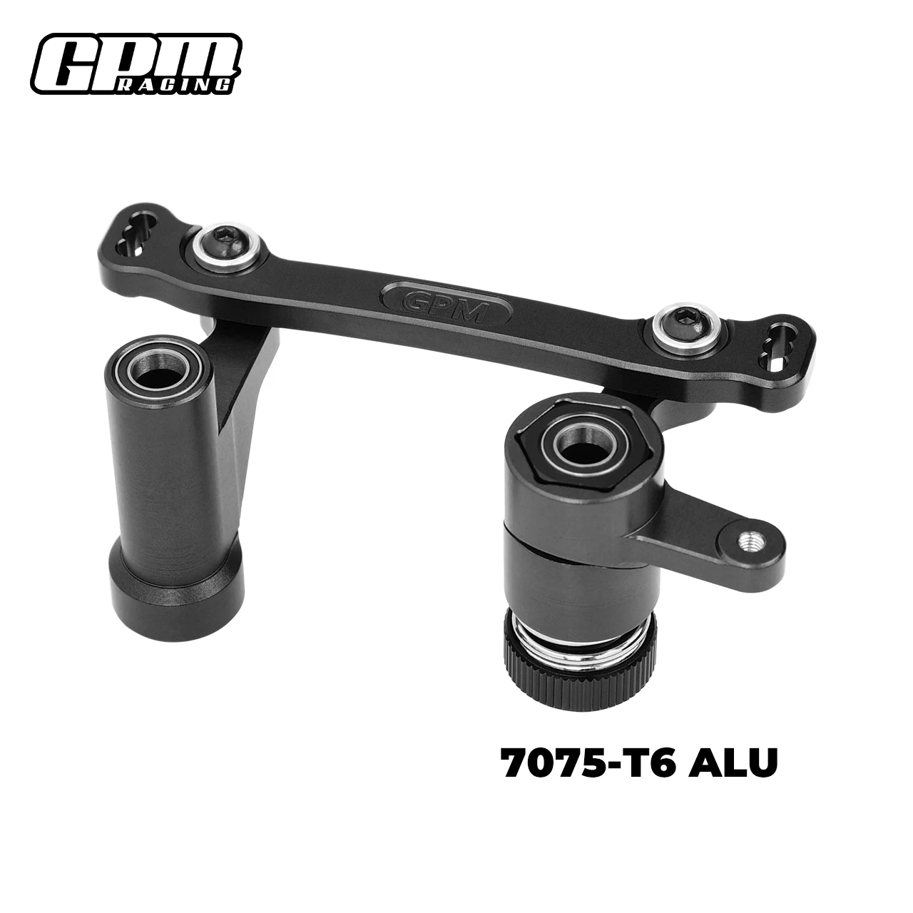GPM 7075 Legering Stuur Bellcrank Set Voor LOSI 1/6 8IGHT-X Lasernut 8XE 8XTE LOS04020