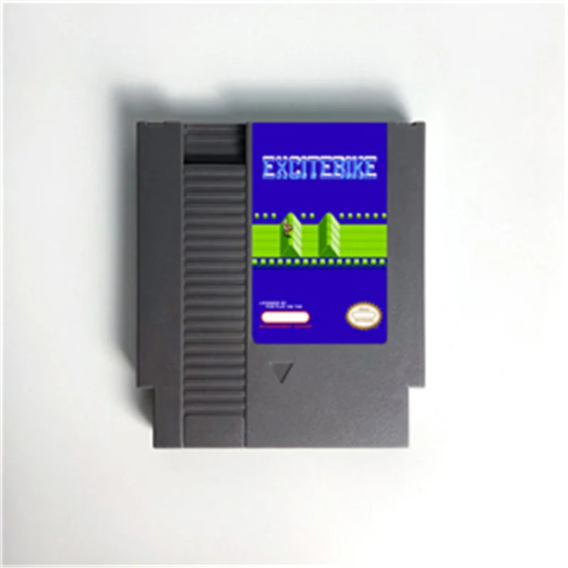Carrello da gioco per monociclo Excitebike per console NES da 72 pin