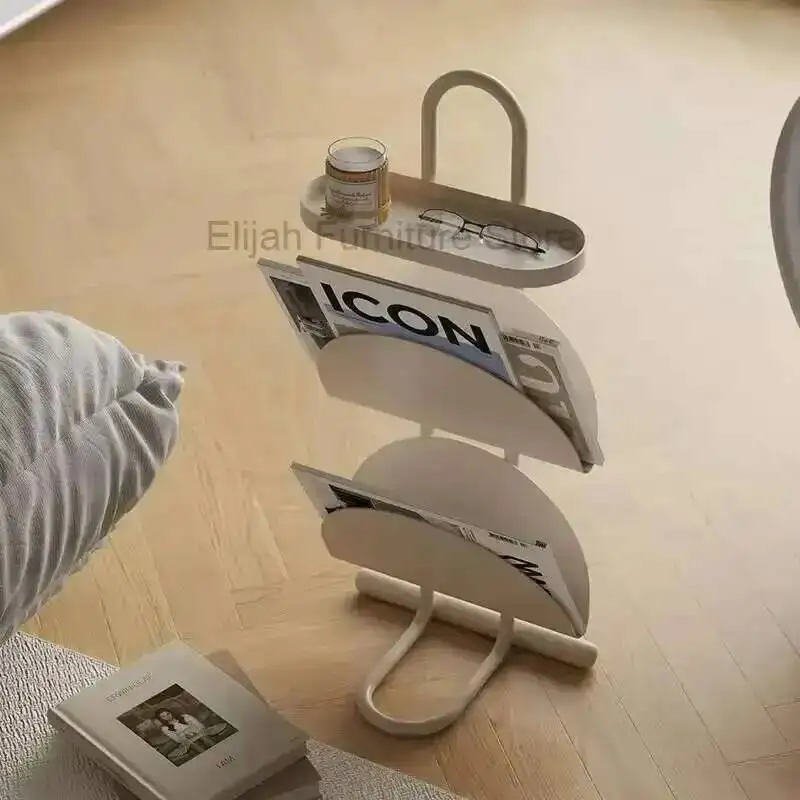 Sofa Home Side Table Coffee Table Balcony Storage Side Table Study Magazine Bookshelf Bedroom Bedside Shelf