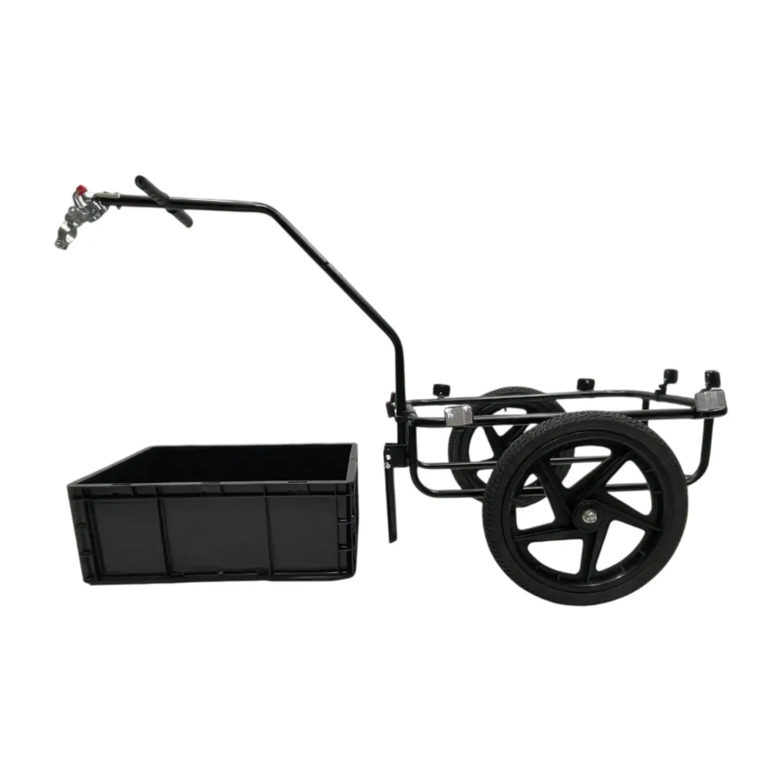 Bike Cargo Trailer Towable Multipurpose Convenient with Wheels Utility Cart
