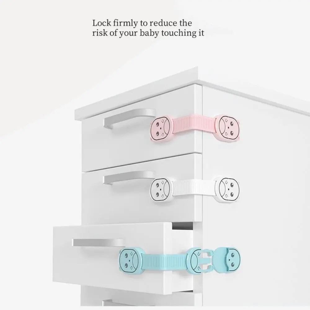 

ABS Security Protection Locks Multi-function Durable Child Protect Locks Anti-Pinching Hand Efficient Drawer Safety Locks Drawer