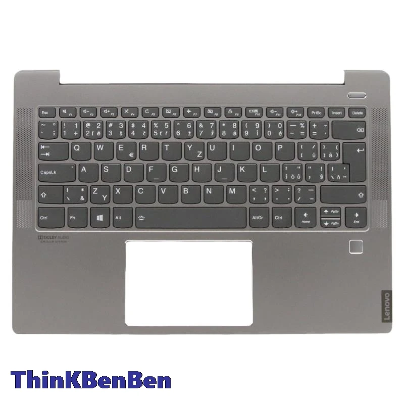 

CZ Czech Grey Keyboard Upper Case Palmrest Shell Cover For Lenovo Ideapad S540 14 14IWL 14IML 14API 5CB0S17243