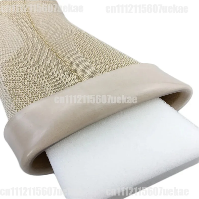For WDF Alps Prosthetic Leg Gel Suspension Sleeve, Curved Prosthetic Liner for Amputee