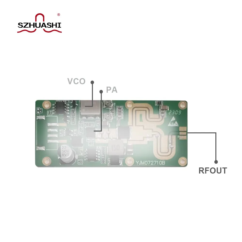 ​​​SZHUASHI 100% New 1.2G 2W Sweep Signal Source PCBA Without Shell，Can be Applied to 1150-1300MHz，Customizable