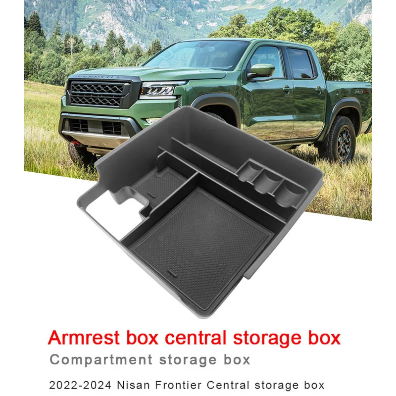 

Suitable for Nissan 22-24 Frontier modified central compartment armrest box storage box storage box