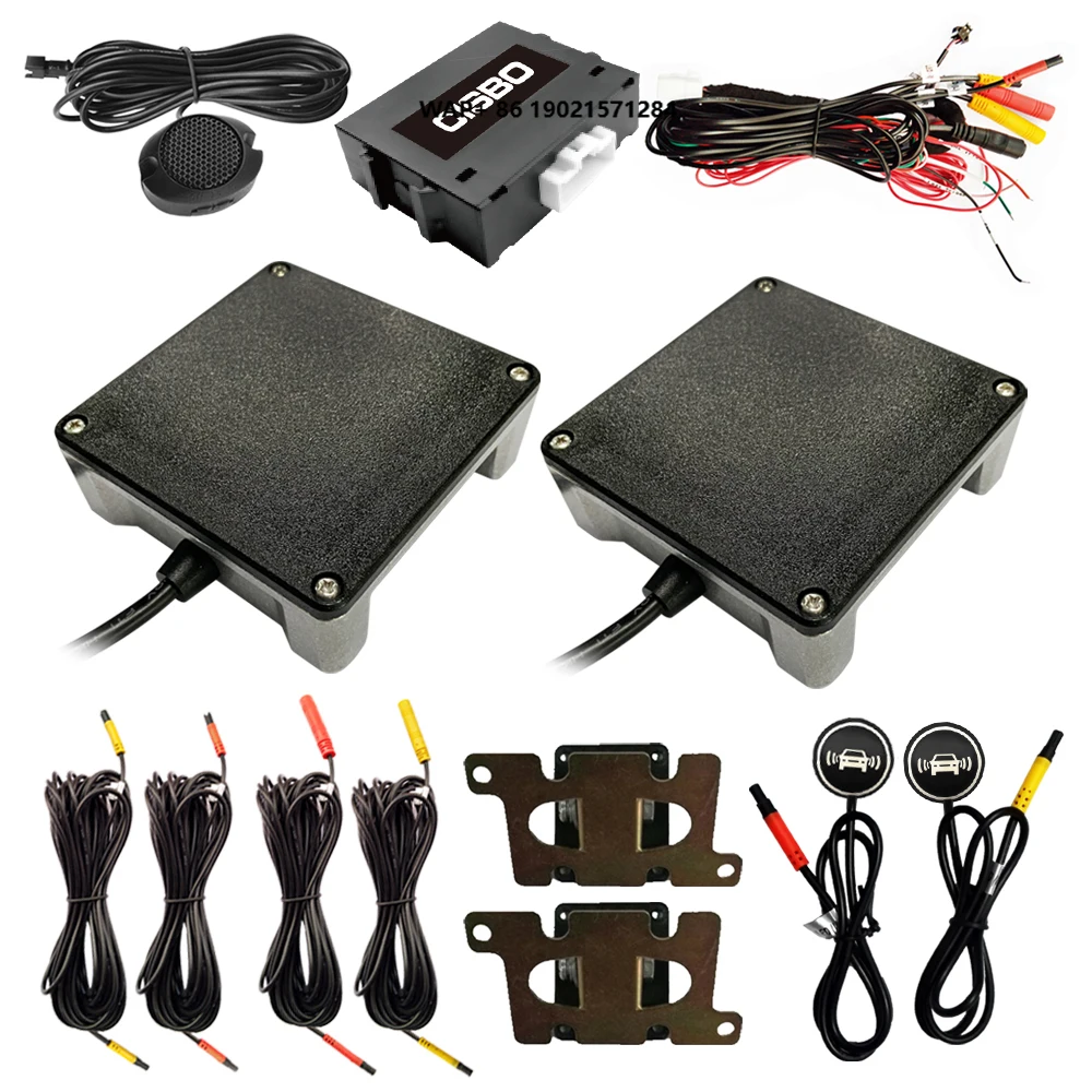 

77ghz Universal Microwave Car Blind Spot Sensor Detection System for lane Change Assis and RCTA