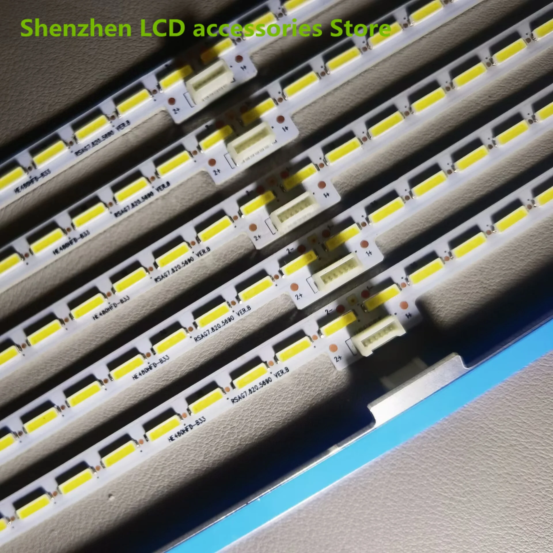 Applicable Hisense LED48K260 LED48K370 LED48T1A LED48EC510N light bar LCD TV RSAG7.820.5698 LT-1132445-A  60cm 6v