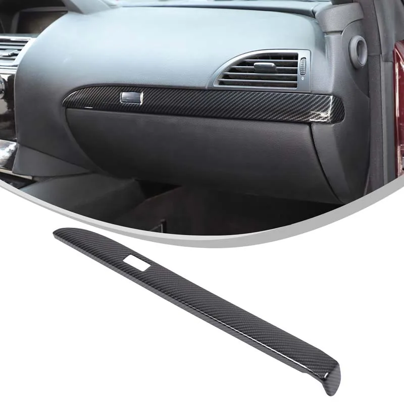 

For BMW 6 Series E63 E64 2004-2009 ABS Carbon Fibre Car Dashboard Panel Trim Strips Decoration Sticker Interior Accessories