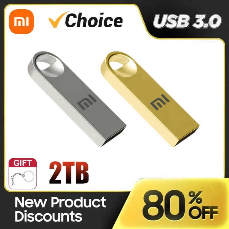 Originele Xiaomi Usb Flash Drive 2-In-1 Pendrive 2Tb 1Tb Type-C Interface Mobiele Telefoon Computer Wederzijdse Transmissie Usb Pen Drive