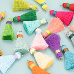 CHENGRUI L245 4m,tassel,silk tassels,mini tassel,jewelry accessories,diy accessories,hand made,earring findings,4pcs/bag