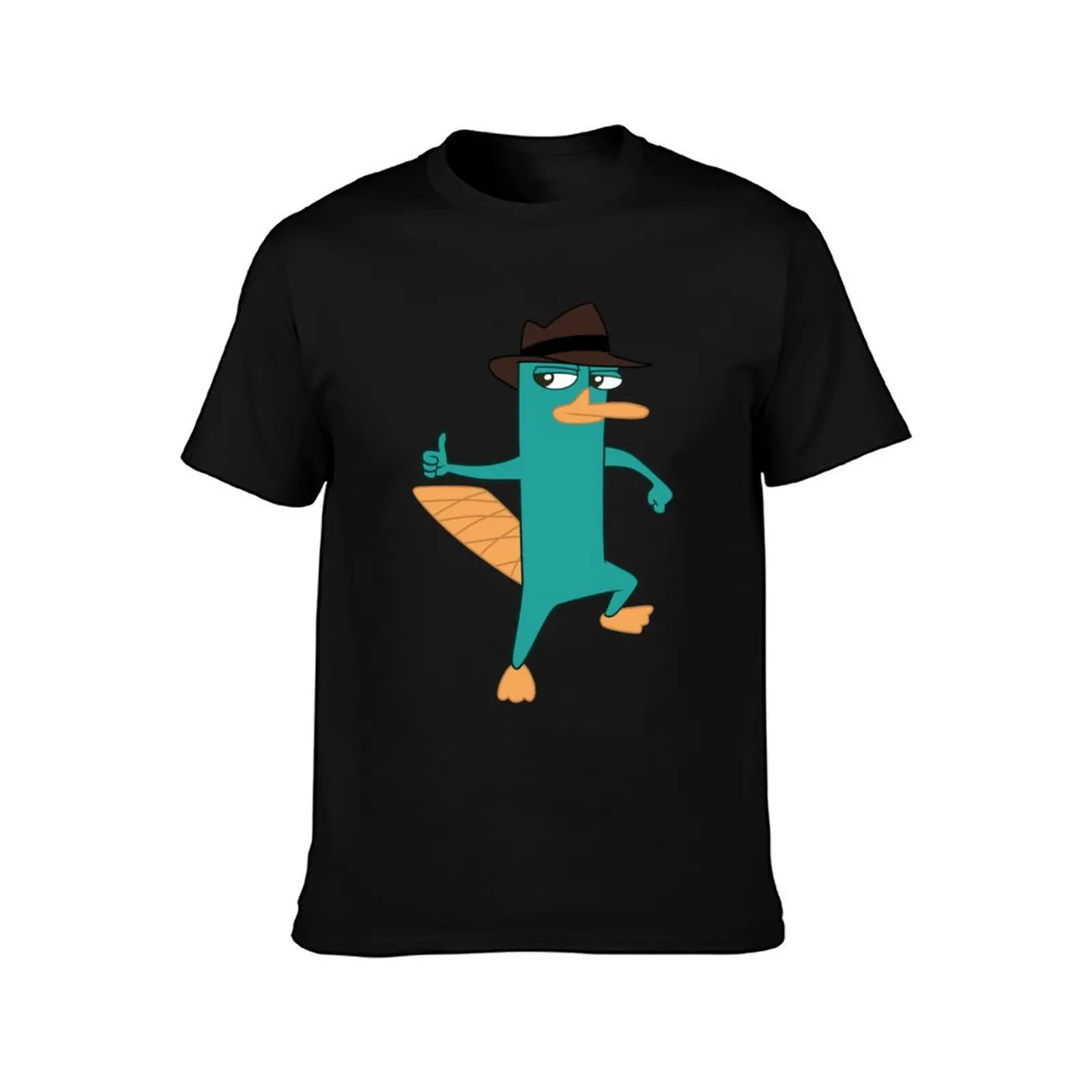 Perry The Platypus T-Shirt Breathable Mesh Panel T-Shirt
