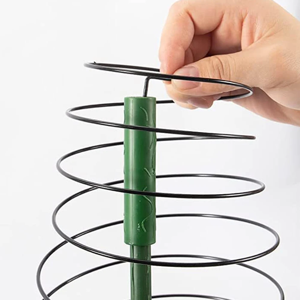 

1Set Garden Trellis Plant Climbing Spiral Design Strong Rack for Climbing Plants Potted Indoor Outdoor Use Indoor Plant Trellis