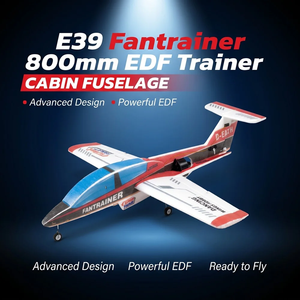 Kit de châssis de jet EDF FanTrainer E39 800 mm 47" |   Pour les pilotes expérimentés, construction DIY, 570g EPP