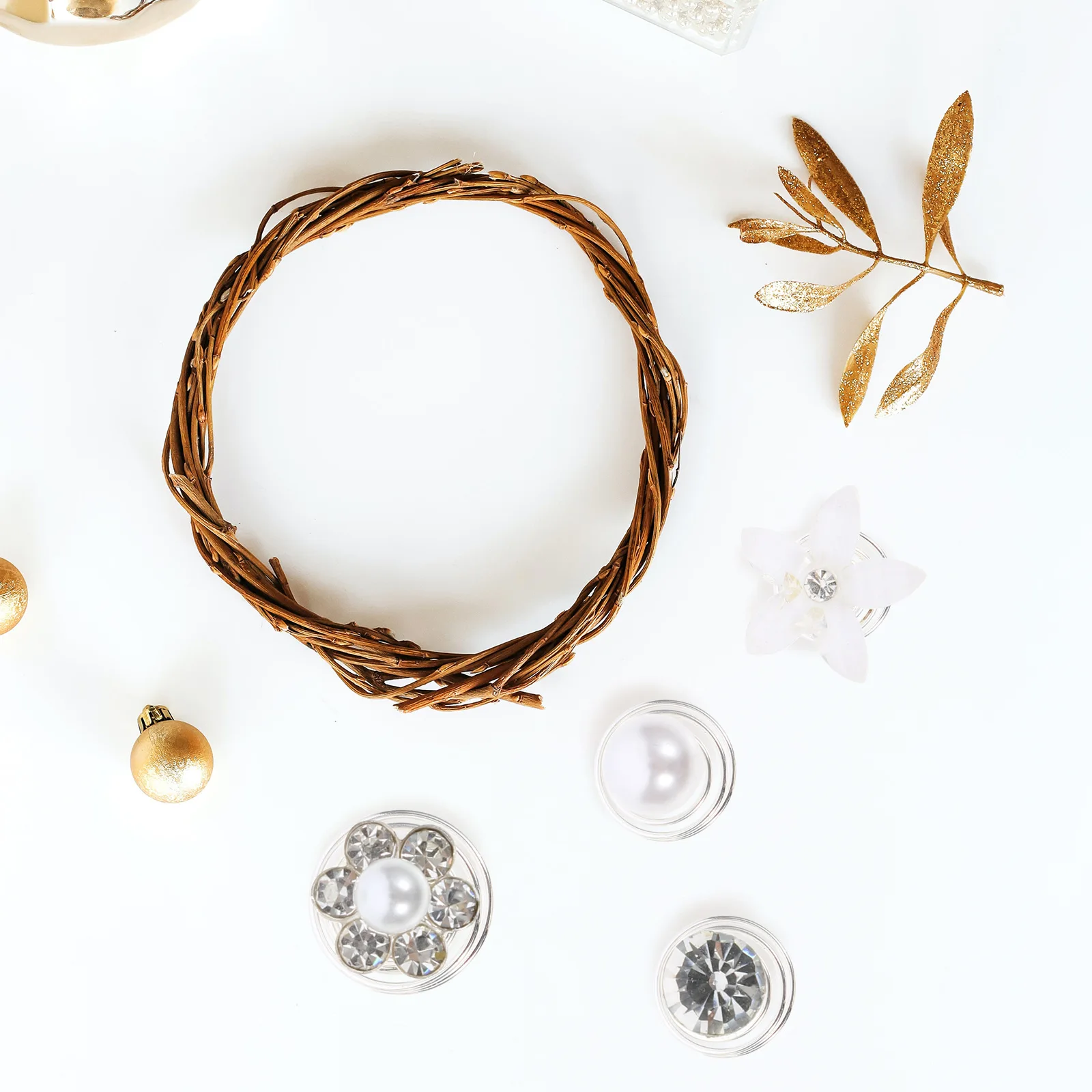 

Coil Pearl Hair Clip Bridal Accessories for Women Decorative Pin Diamond Bridesmaid Hairpins