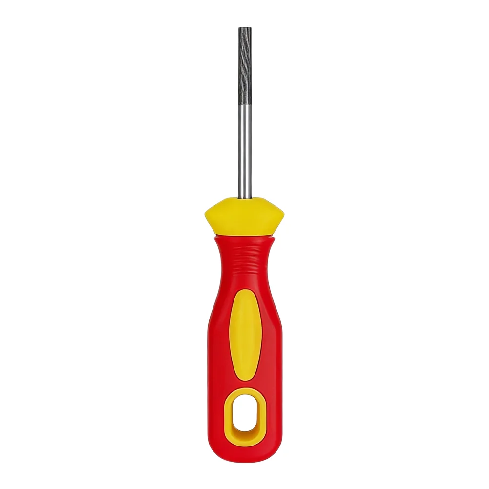 Chainsaw File with Handle 4.0mm 4.8mm 5.5mm High Carbon Steel Sharpening Tool Ergonomic Plastic Grip for Chains