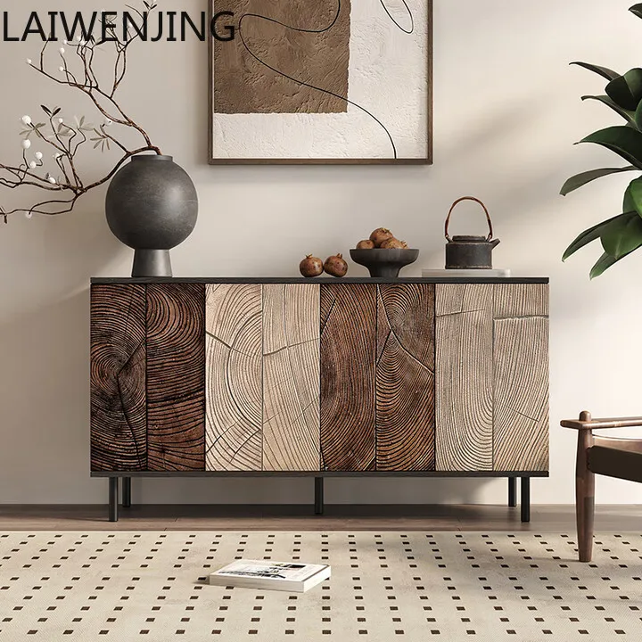 

SGF Italian light luxury dining side cabinet wall decorative locker