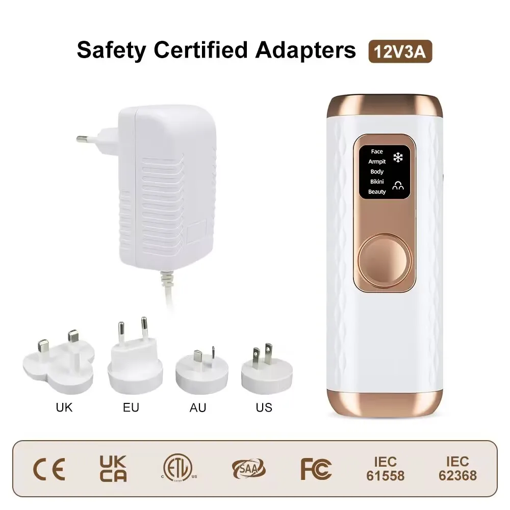 أفضل إزالة الشعر على الإبط والذراع بيكيني تبريد الثلج محمول غير مؤلم دائم 999999   آلة إزالة الشعر Ipl غير المؤلمة