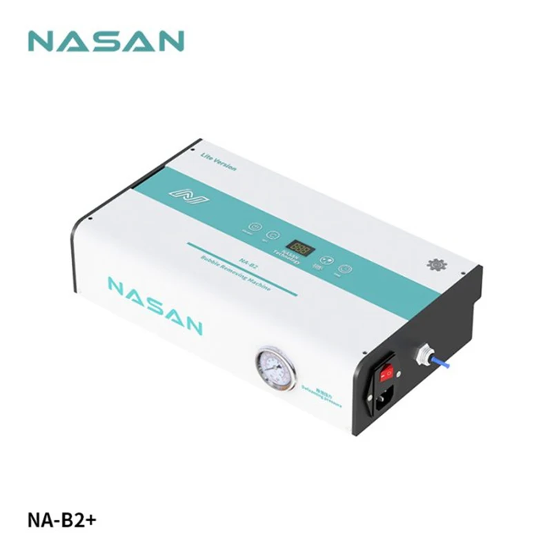 Nasan Na B2 + Mini macchina per rimuovere le bolle d'aria compressore d'aria incorporato per telefono Max 7 pollici schermo LCD antischiuma