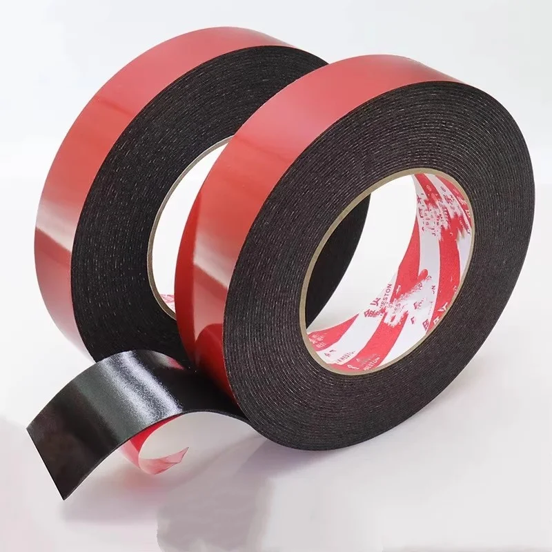 10M Black Strong Double Faced Adhesive Foam Tape Adhesive Pad For Mounting Fixing Pad Sticky Thickness 1/2/3mm