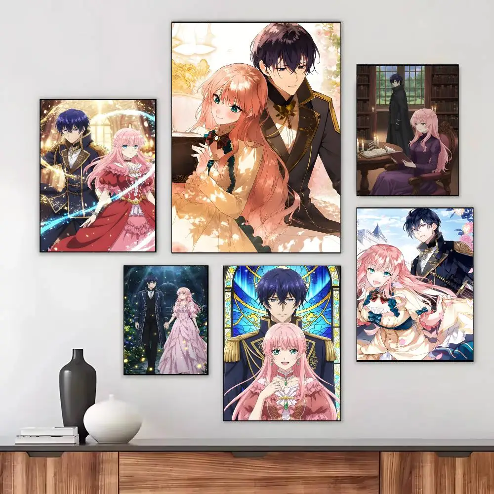 Cartoon 7th Time L-Loop Poster Self-adhesive Living Room Bedroom Party Bar Decor Moisture-proof Fade-resistant