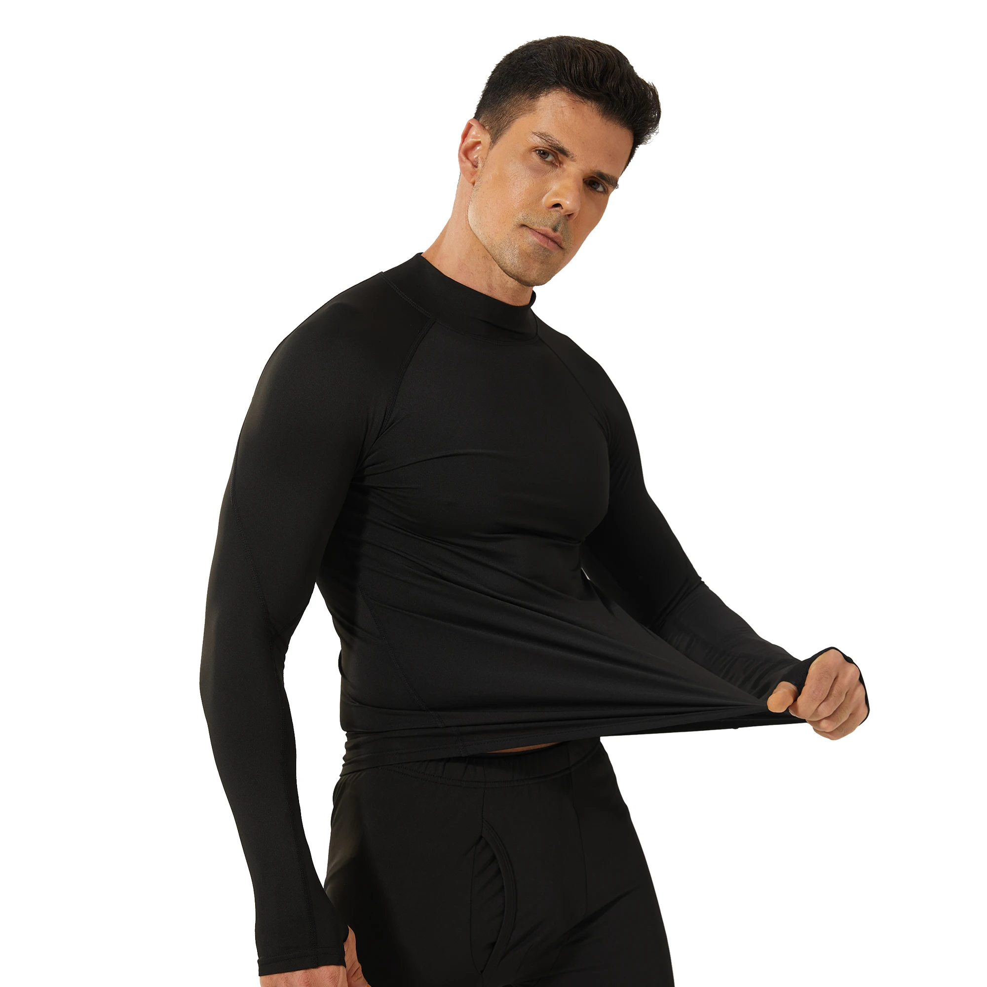 2 Pack Thermal Shirts for Men Long Sleeve