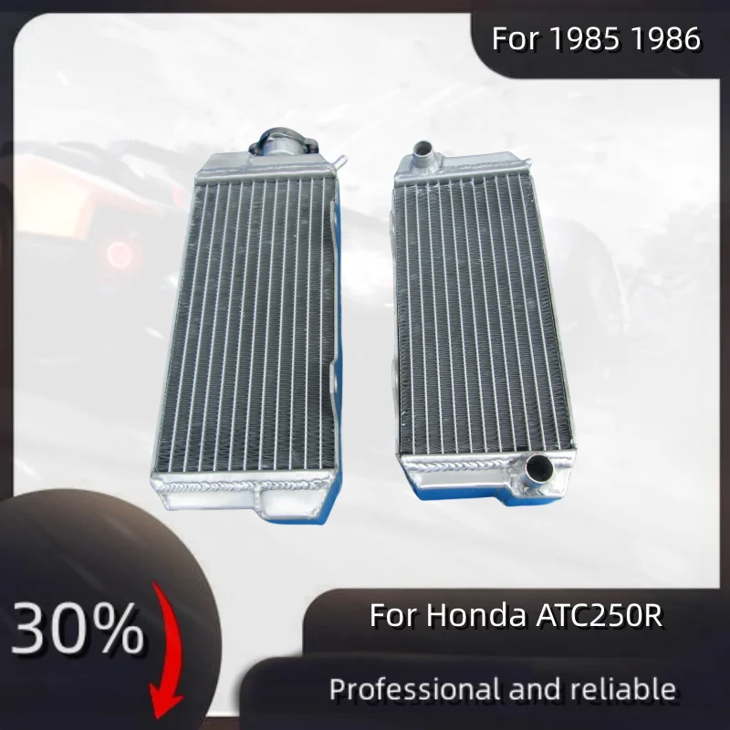 

For 1985 1986 Honda ATC250R ATC 250 R Aluminum Radiator Cooler Cooling Coolant