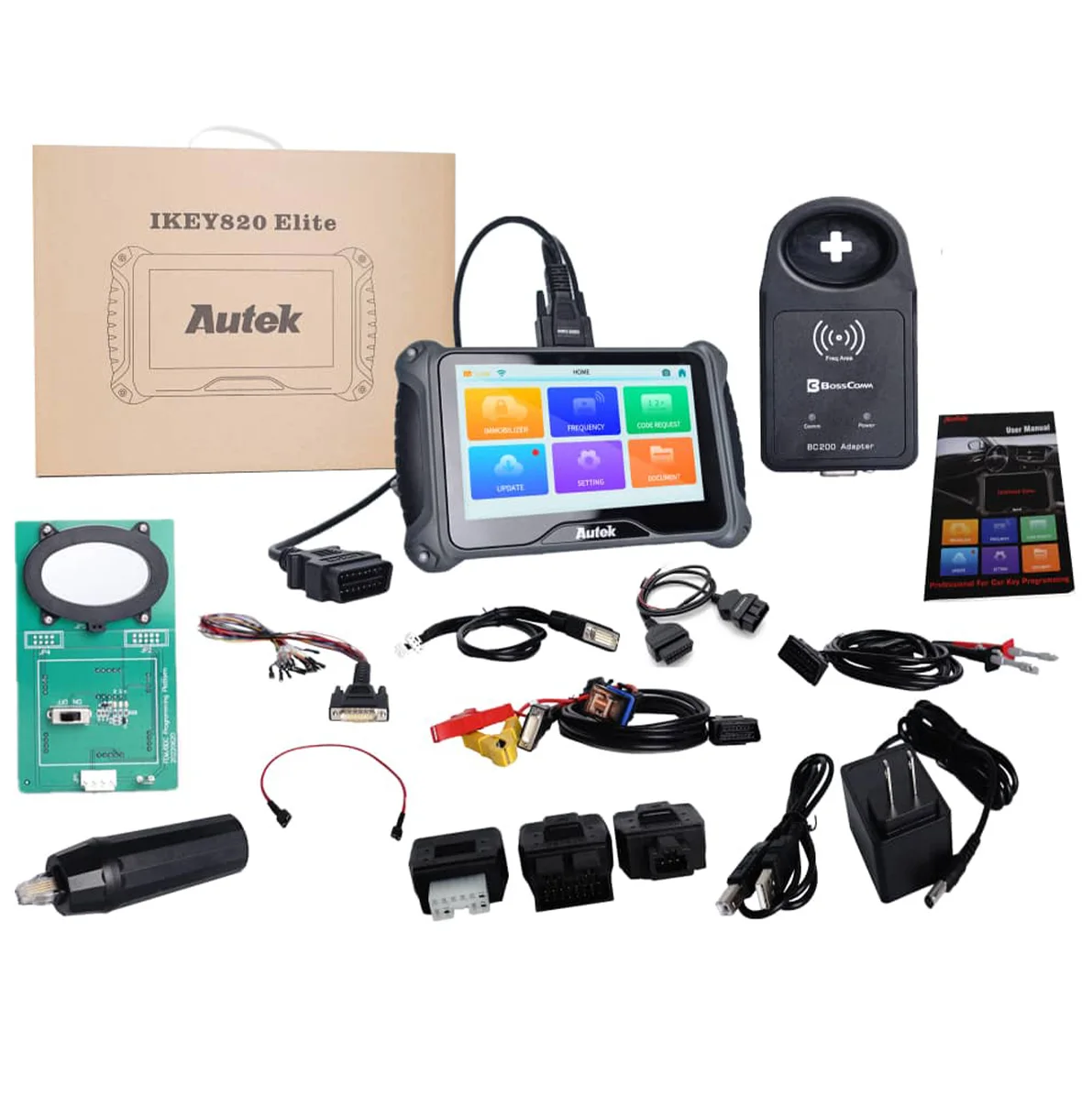 Car Key Programmer Professional Pin Code Reader All Key Lost Programming Immobilizer AUTEK IKey820 Elite
