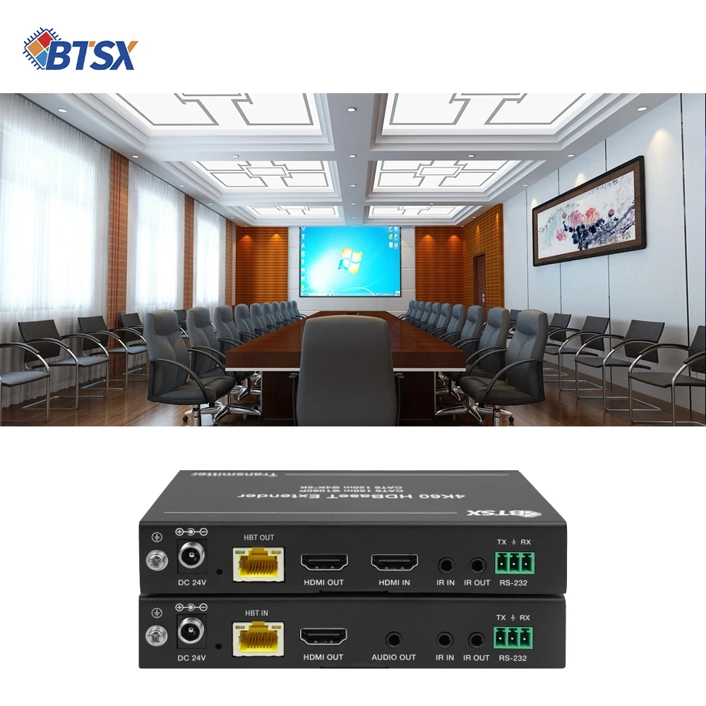 HDR10+  PoC Transmitter Receiver Extender Lengthen Power Efficient HDR Stunning Visuals